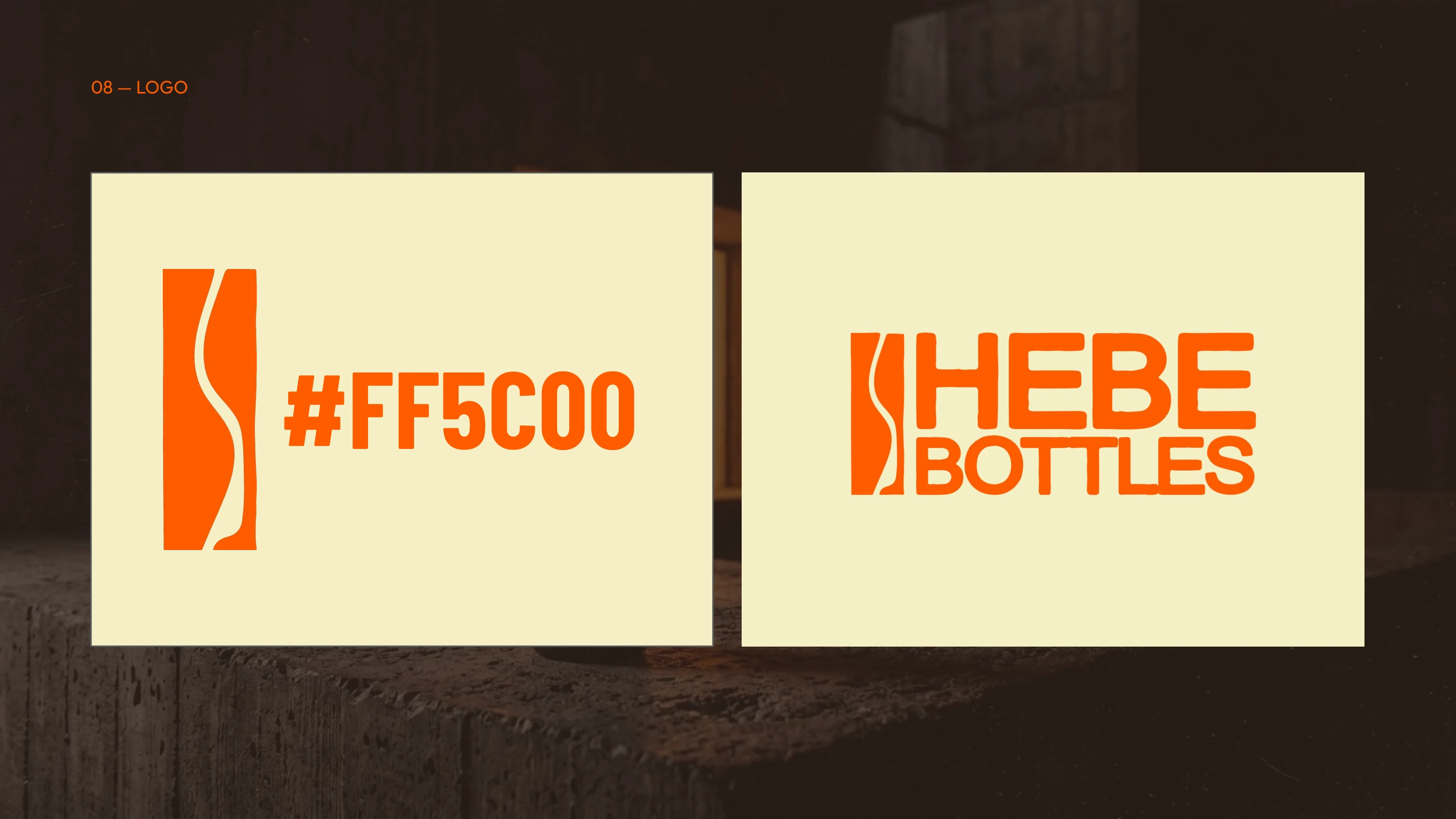 Hebe Bottles brand guide, page 12