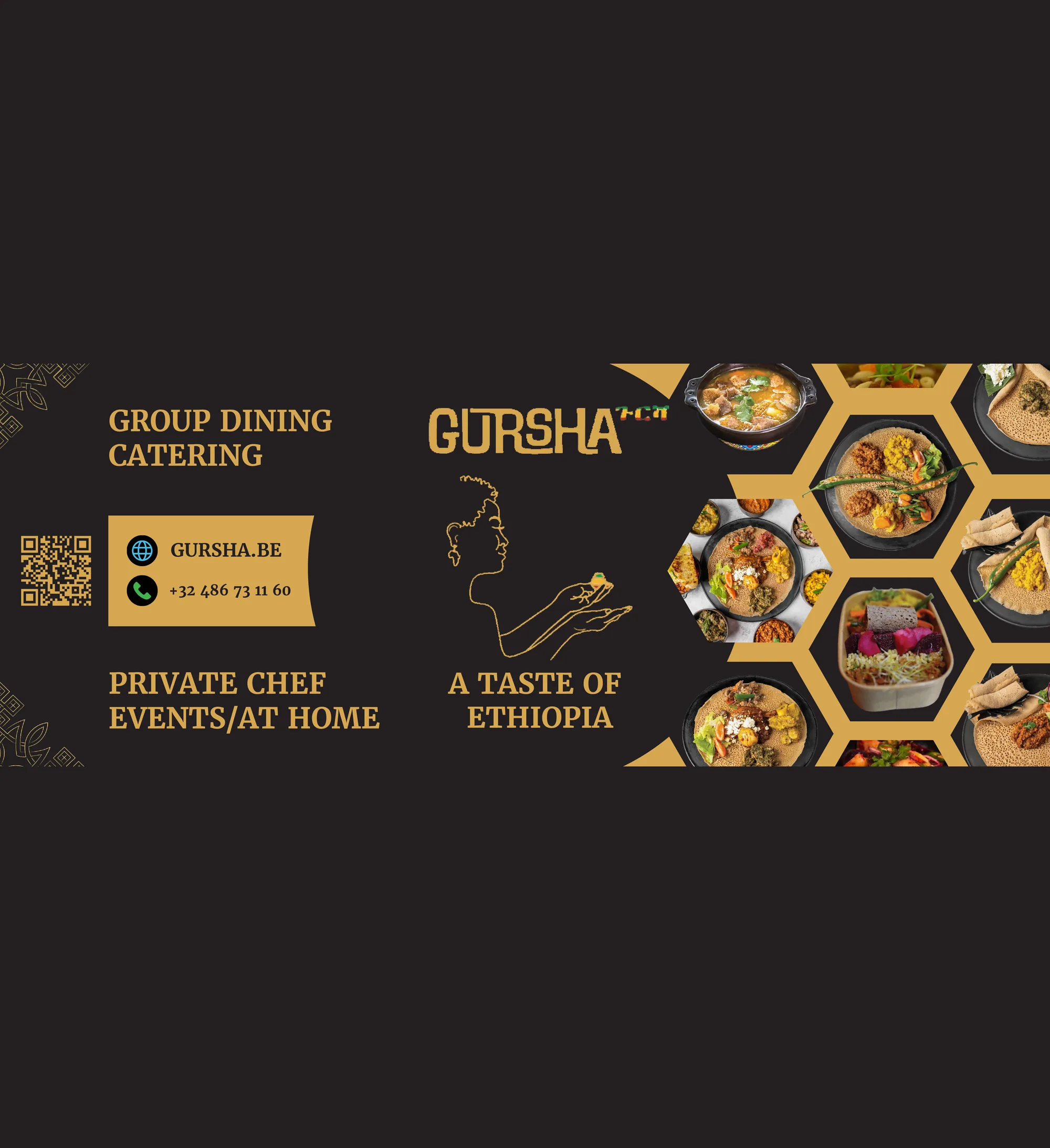 Gursha group dining and private chef banner