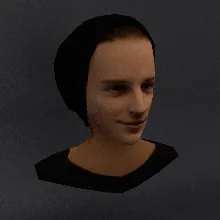 3D portrait of Lars Peetermans